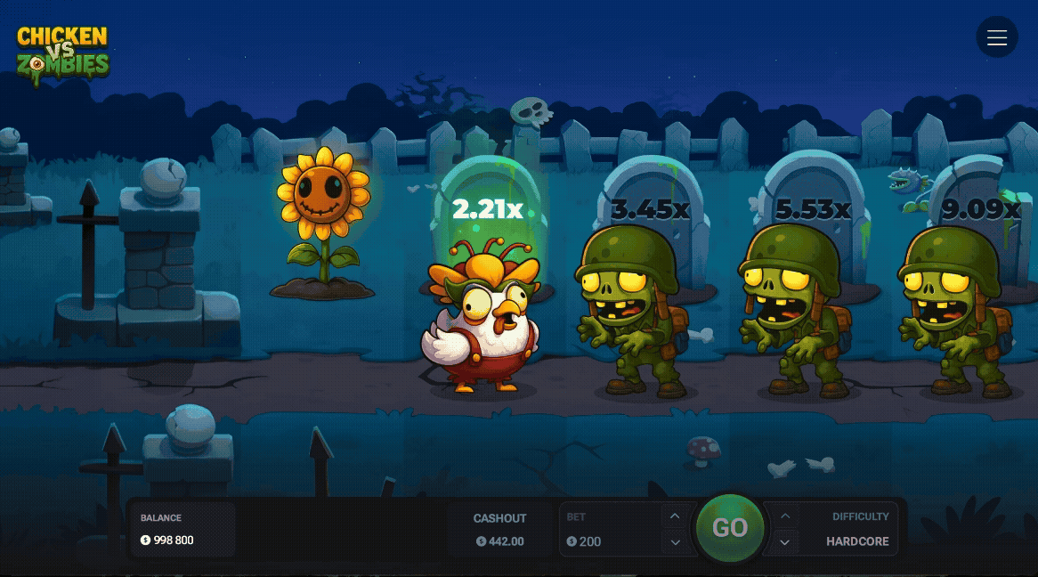Chicken vs Zombies game preview